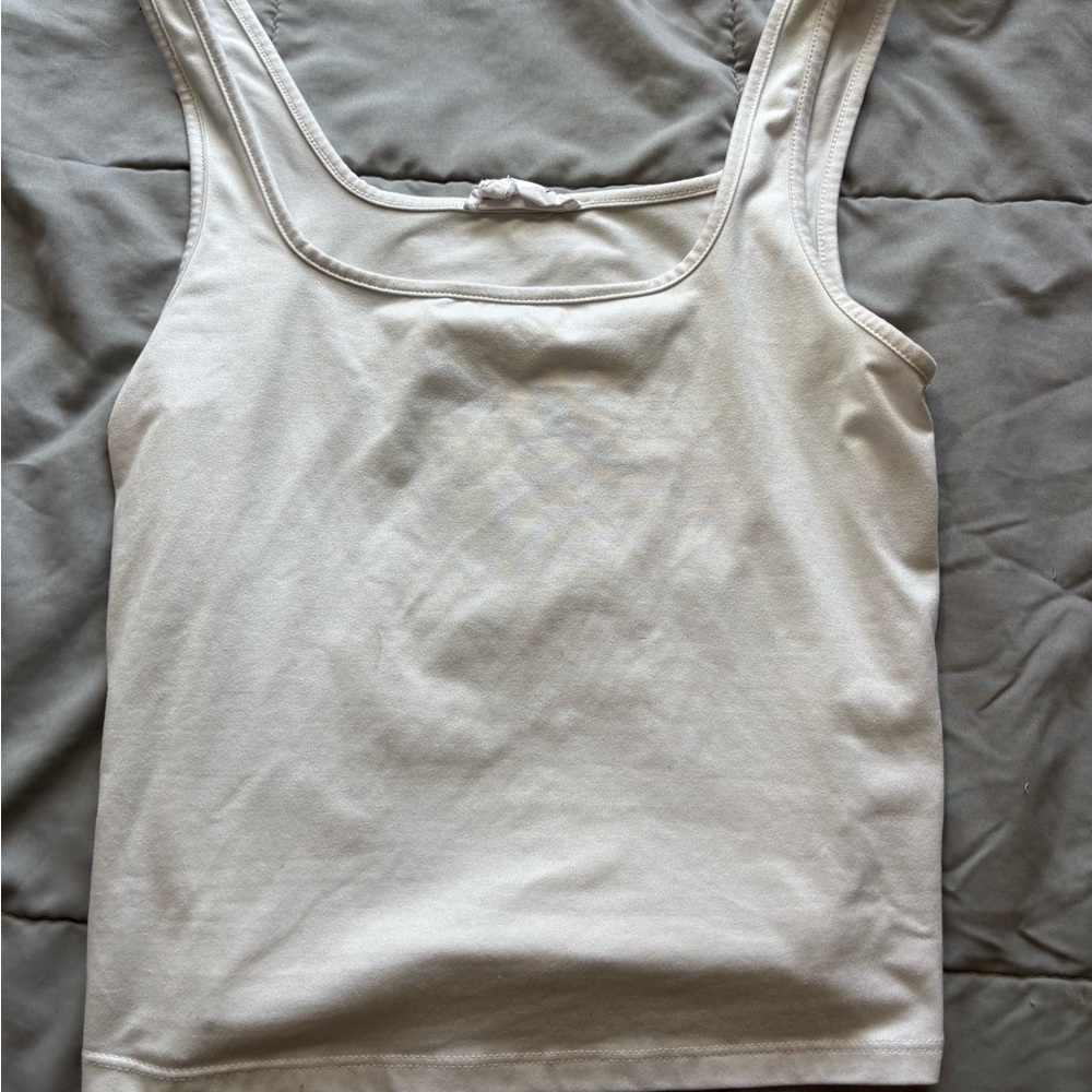 Women's Cream Tank Top
